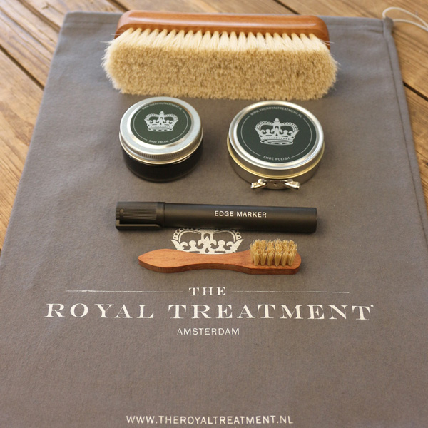 Shoe Care Set glad leer 2de kleur - The Royal Treatment