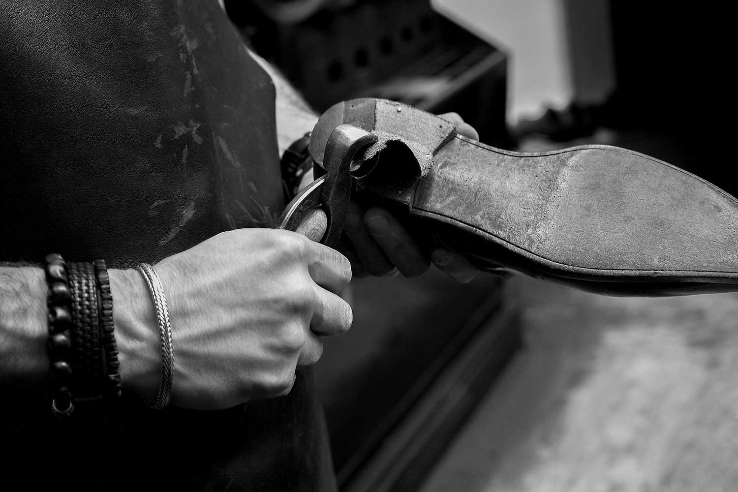 Schoenreparatie zorgvuldig gestript - The Royal Treatment